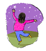 Image of a dancing child